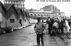 097- Alger- sur les quais- 1905- Taillemite